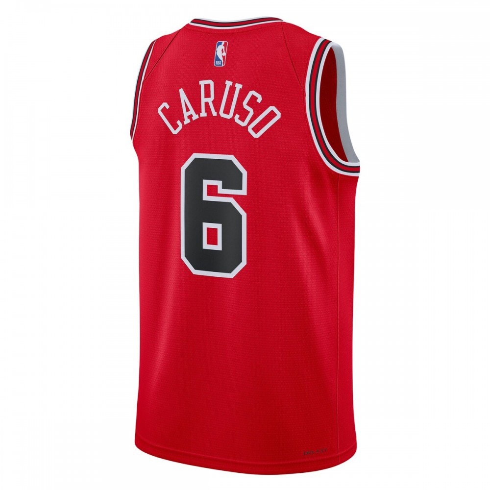 Alex Caruso Chicago Bulls Unisex Swingman Jersey - Icon Edition - Red-Pro Kit Vault | Brand New 26/27 Sports Jerseys
